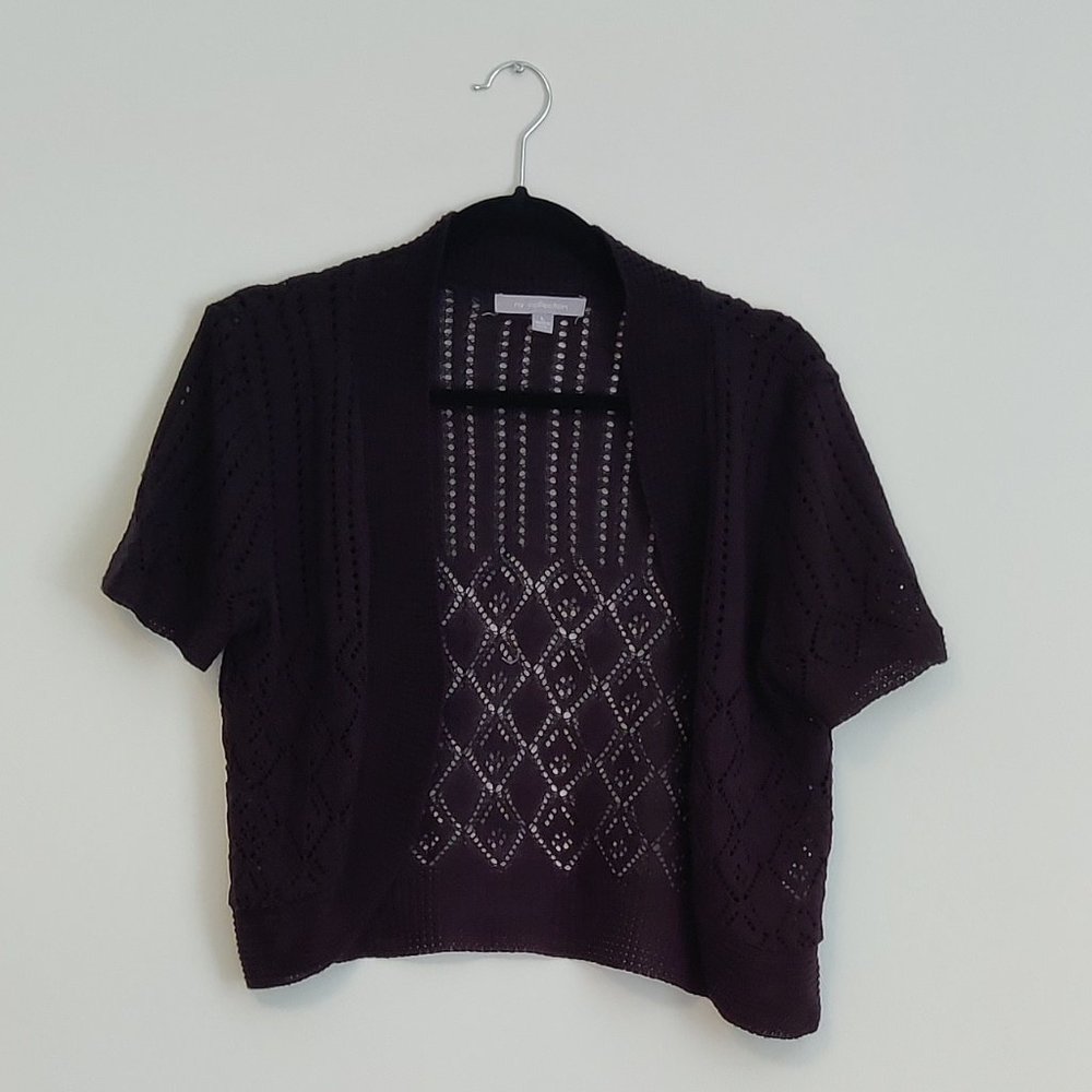 Black Knit Shrug